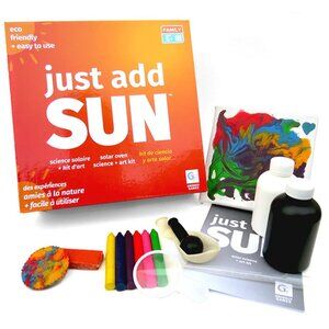 Griddly Games Just Add Sun Solar Science Art Kit Solar Oven Cooking Chemistry Ki